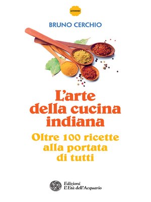 cover image of L'arte della cucina indiana